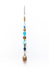 chime - aqua + blue + rust by moksha imports