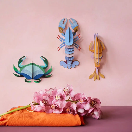 3d sea creature puzzle - large by studio roof