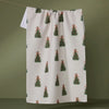 tea towel - microfiber holiday - arbolitos by geometry house