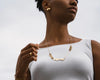 earrings - arc studs - 24kgp by tilly doro