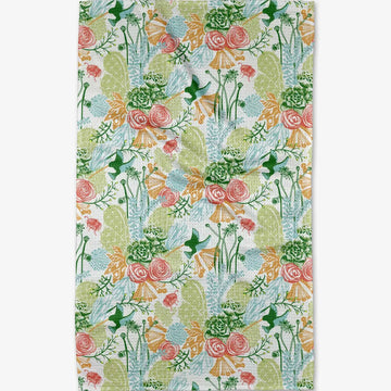 microfiber tea towel - arizona spring by geometry house
