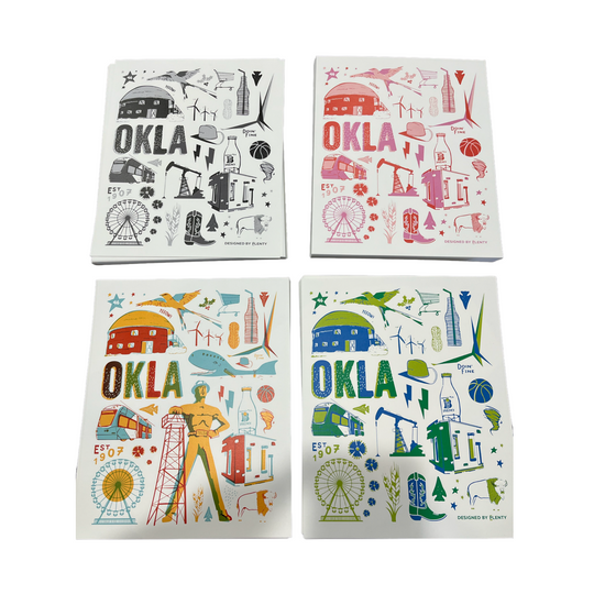 art print - okla icons by catprint