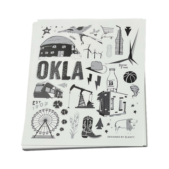 art print - okla icons by catprint