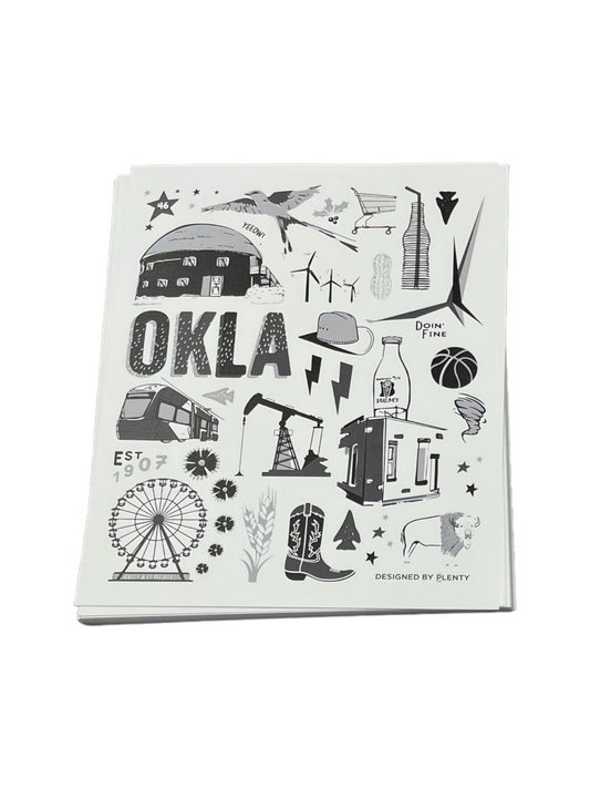 art print - okla icons by catprint