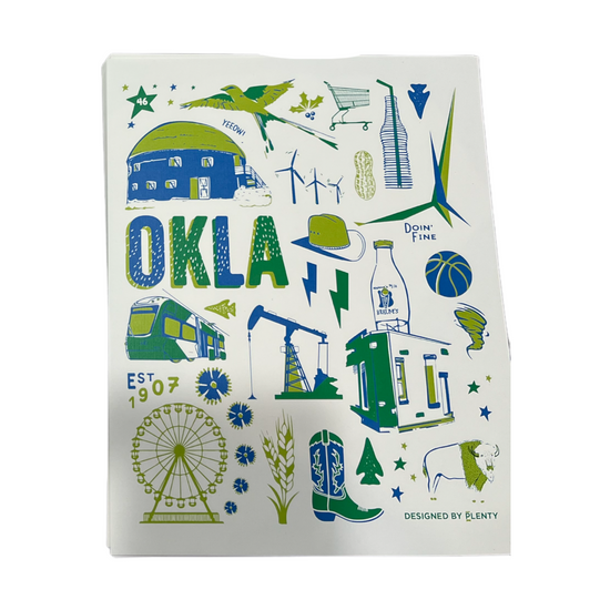 art print - okla icons by catprint