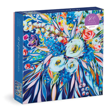 puzzle - 500-piece - artful blooms by chronicle books