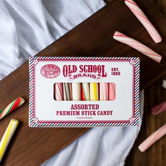 stick candy - assorted premium by old school brand