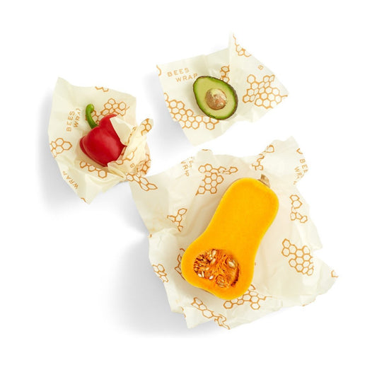 bees wrap - honeycomb print - 3-pack assorted by bee's wrap