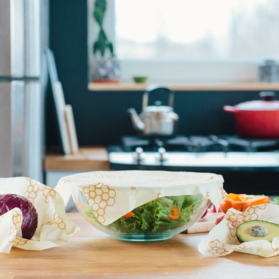 bees wrap - honeycomb print - 3-pack assorted by bee's wrap