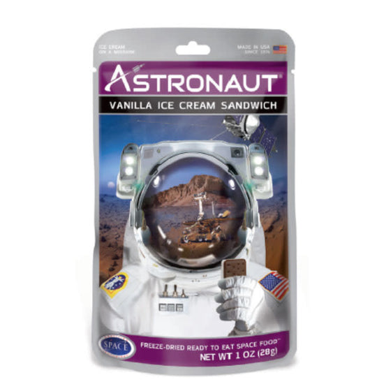 candy - astronaut ice cream - vanilla by redstone foods inc