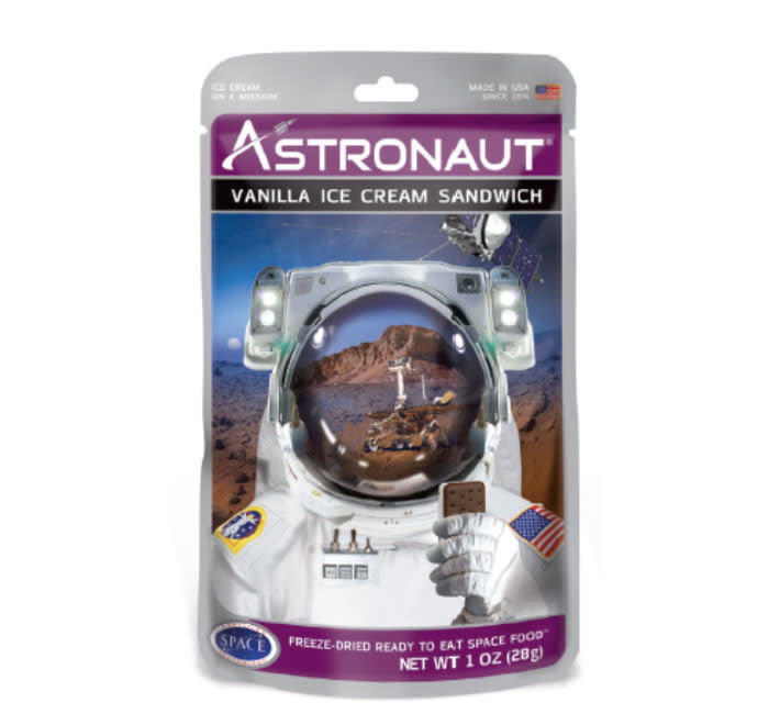 candy - astronaut ice cream - vanilla by redstone foods inc