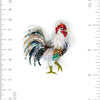brooch pin - aurora rooster by trovelore
