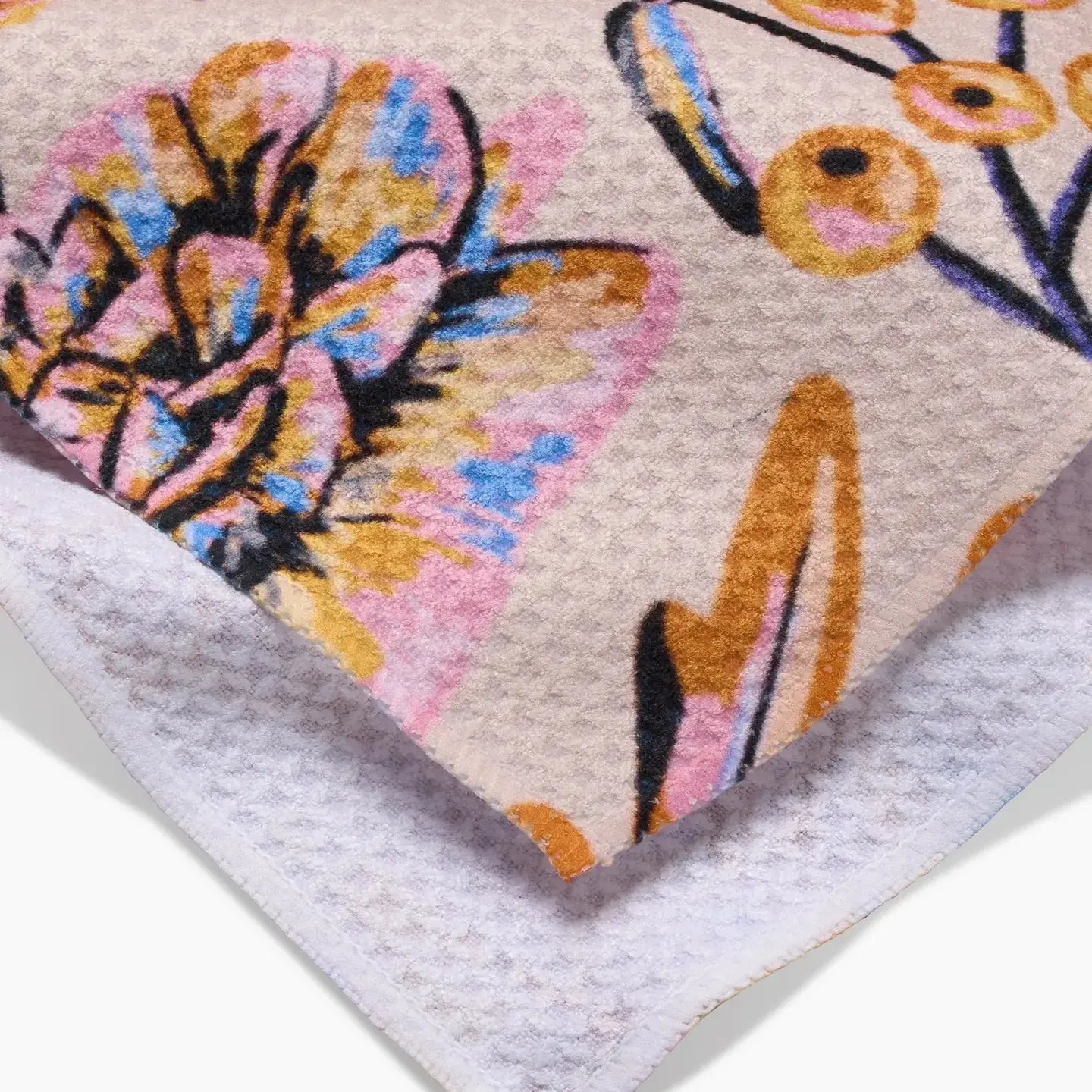 tea towel - microfiber autumn - bouquet by geometry house