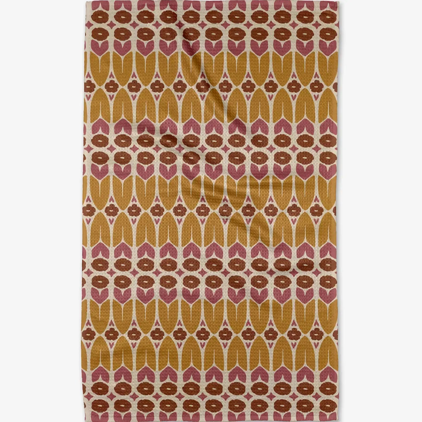 tea towel - microfiber autumn - groove by geometry house