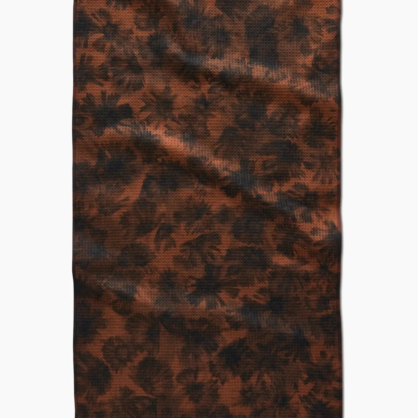 tea towel - microfiber autumn - prairie (floral dark) by geometry house