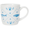 mug - aveiro fish - porcelain by now designs