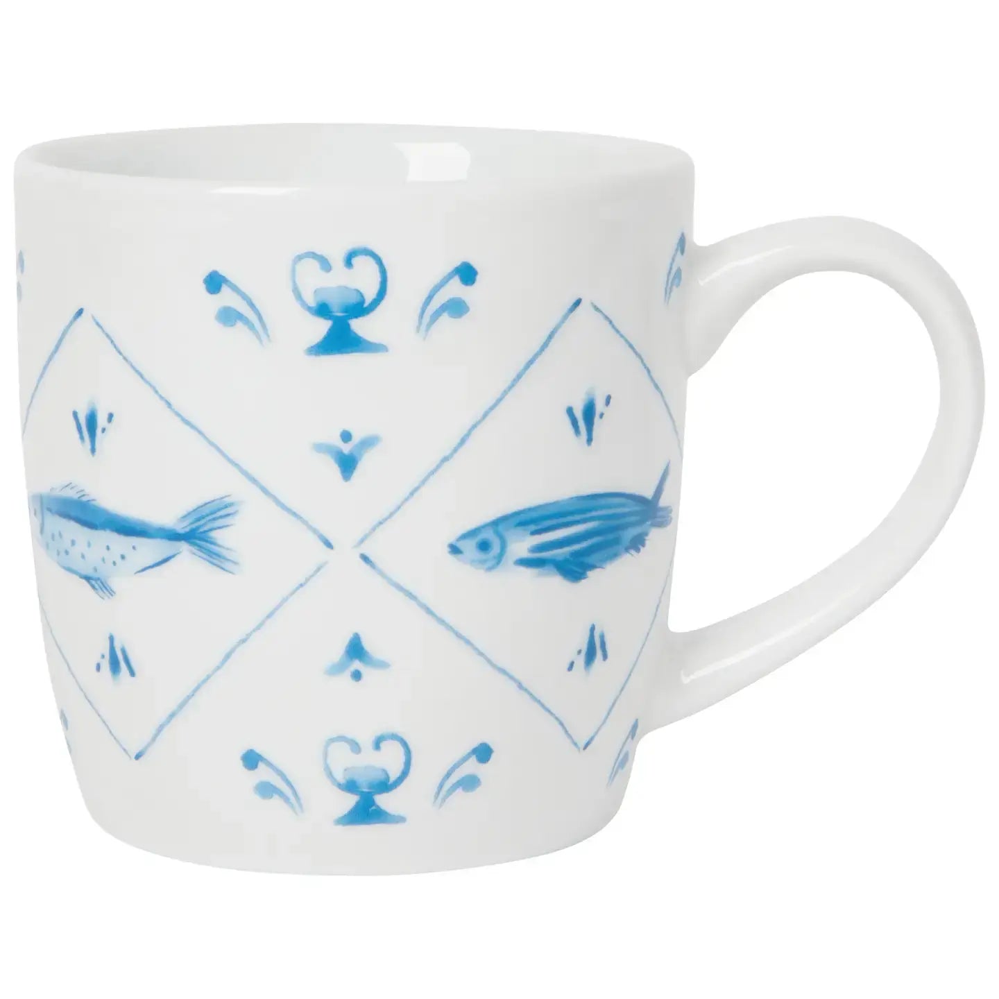 mug - aveiro fish - porcelain by now designs