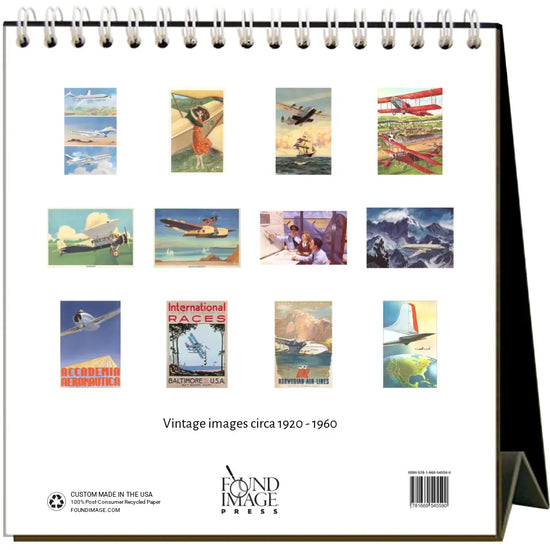 desk easel calendar - 2026 - found image by found image