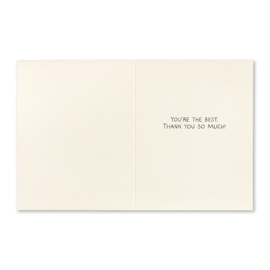 card - thanks - awwwww... by compendium