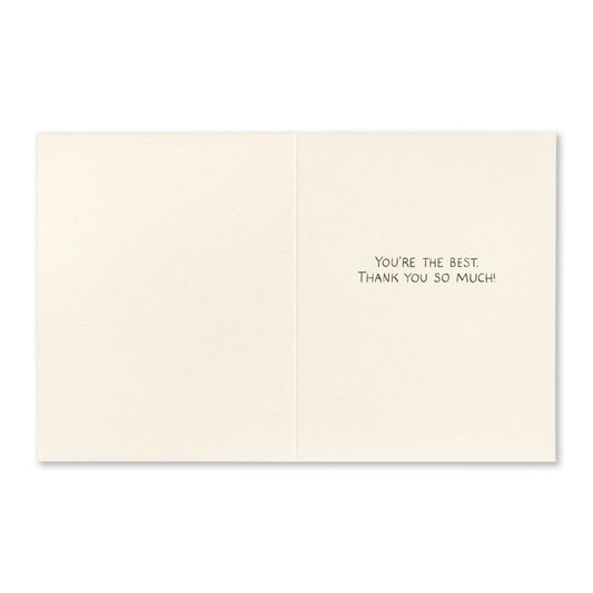 card - thanks - awwwww... by compendium
