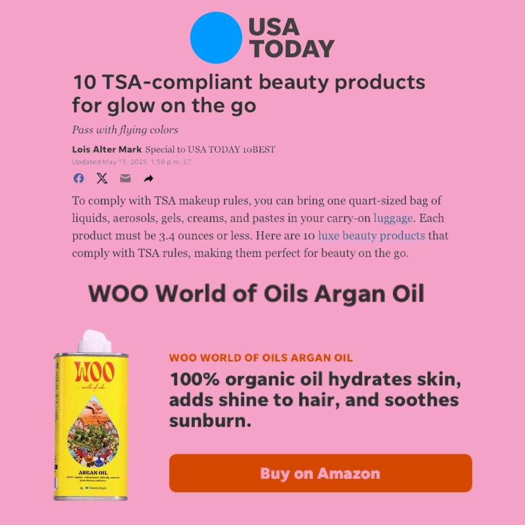 body oil - argan by woo world of oils
