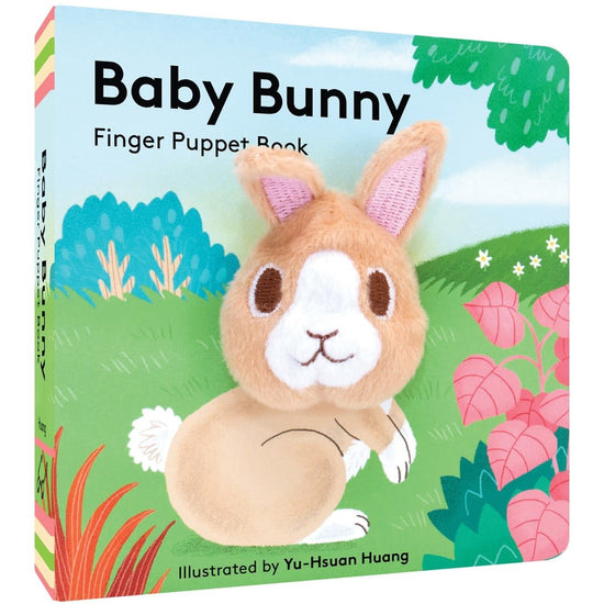 board book - finger puppet - baby bunny by chronicle books