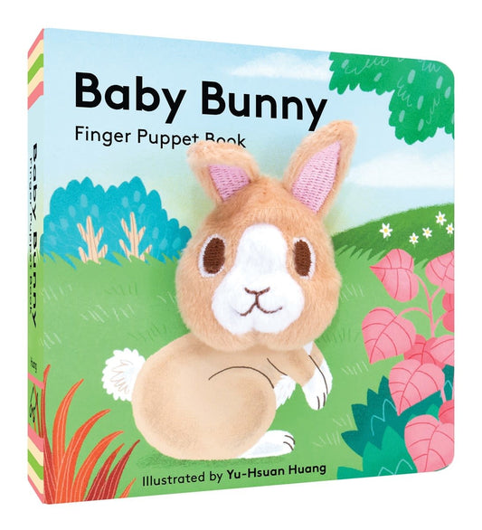 board book - finger puppet - baby bunny by chronicle books