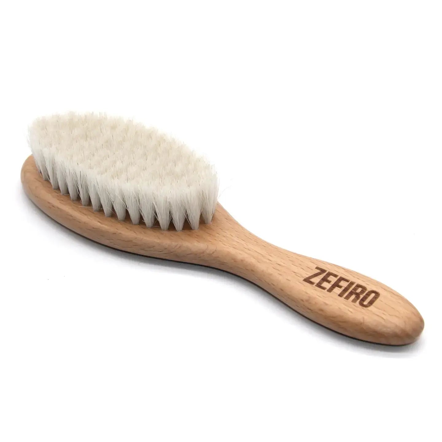 hair brush - baby - beechwood by zefiro