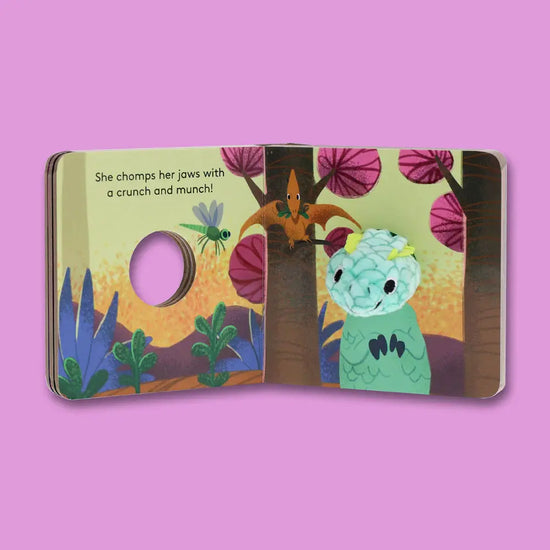 board book - finger puppet - baby t-rex by chronicle books