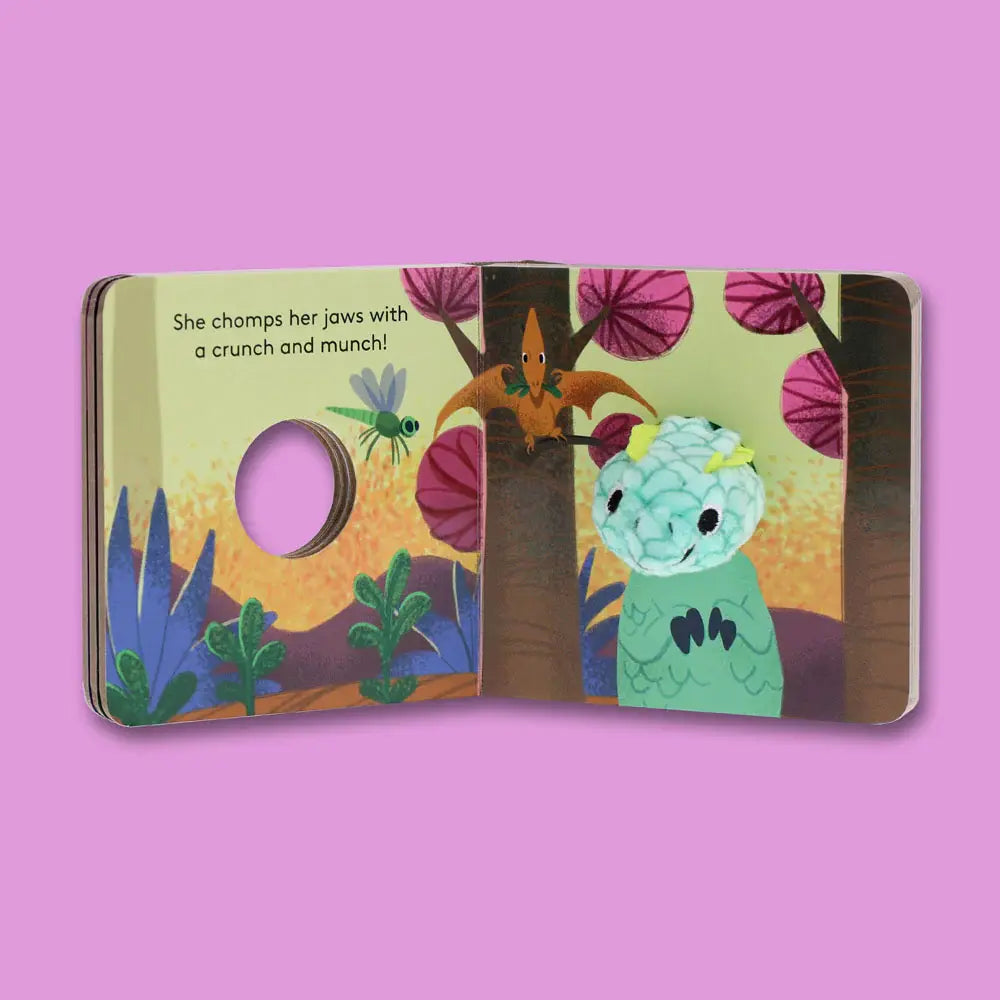 board book - finger puppet - baby t-rex by chronicle books