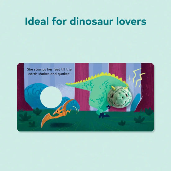 board book - finger puppet - baby t-rex by chronicle books