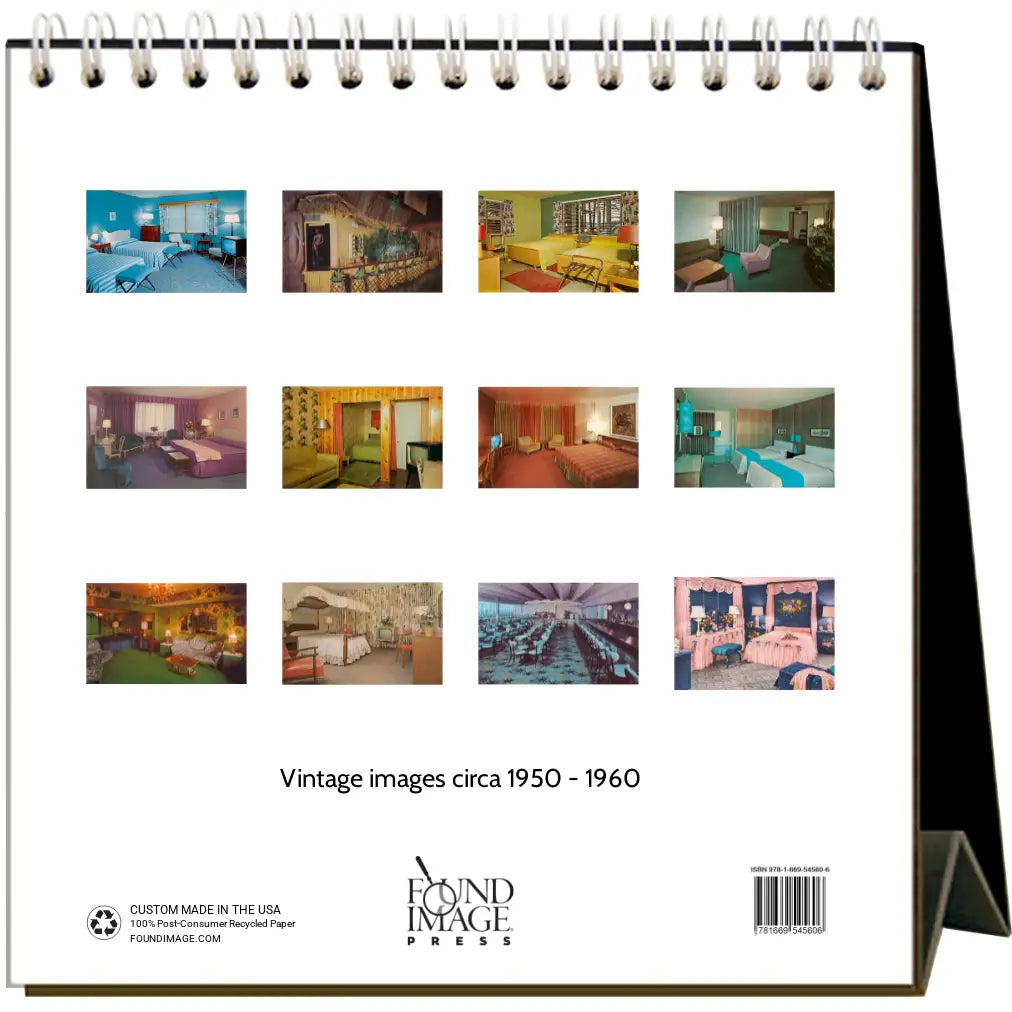 desk easel calendar - 2026 - found image by found image