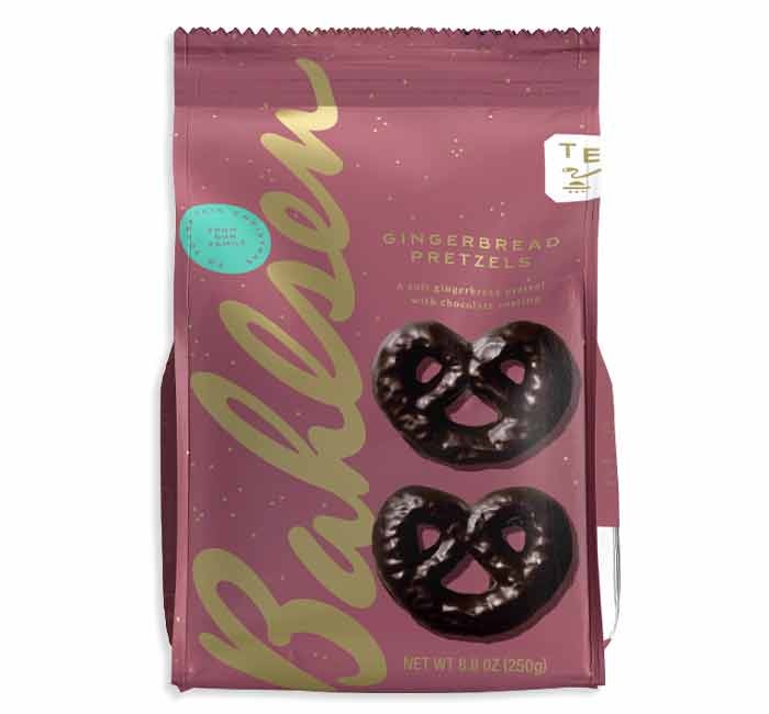 candy - bahlsen gingerbread pretzels by redstone foods inc