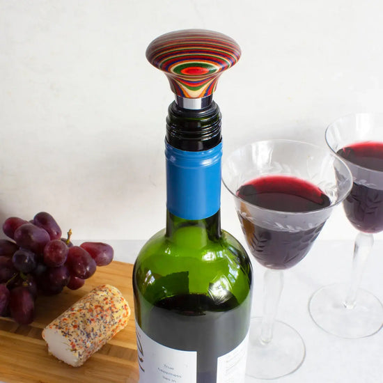 wine stopper - baltique® marrakesh by totally bamboo