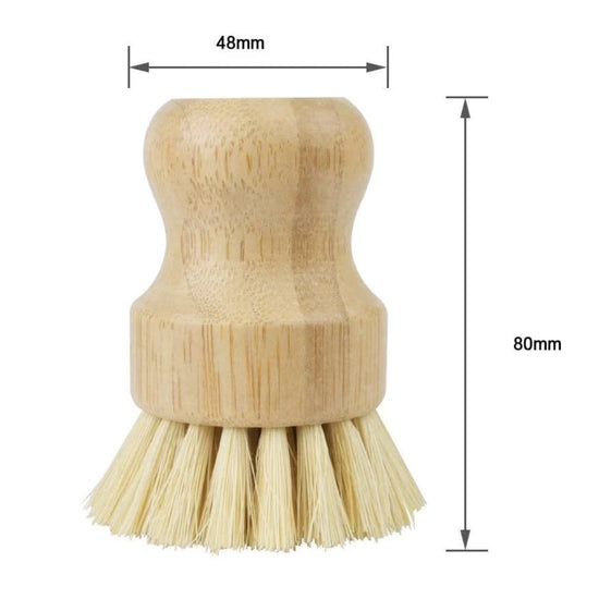 dish brush - bamboo wood by plenty