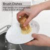 dish brush - bamboo wood by plenty