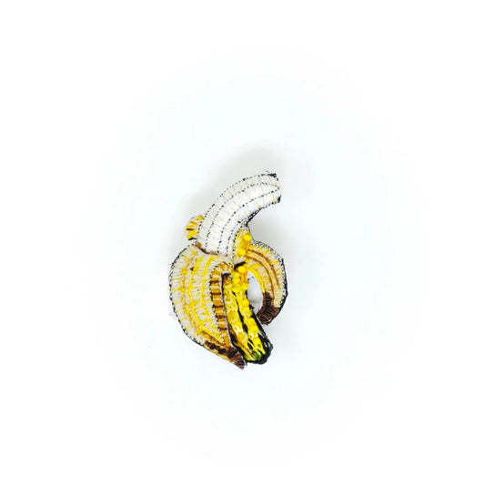 brooch pin - banana by trovelore
