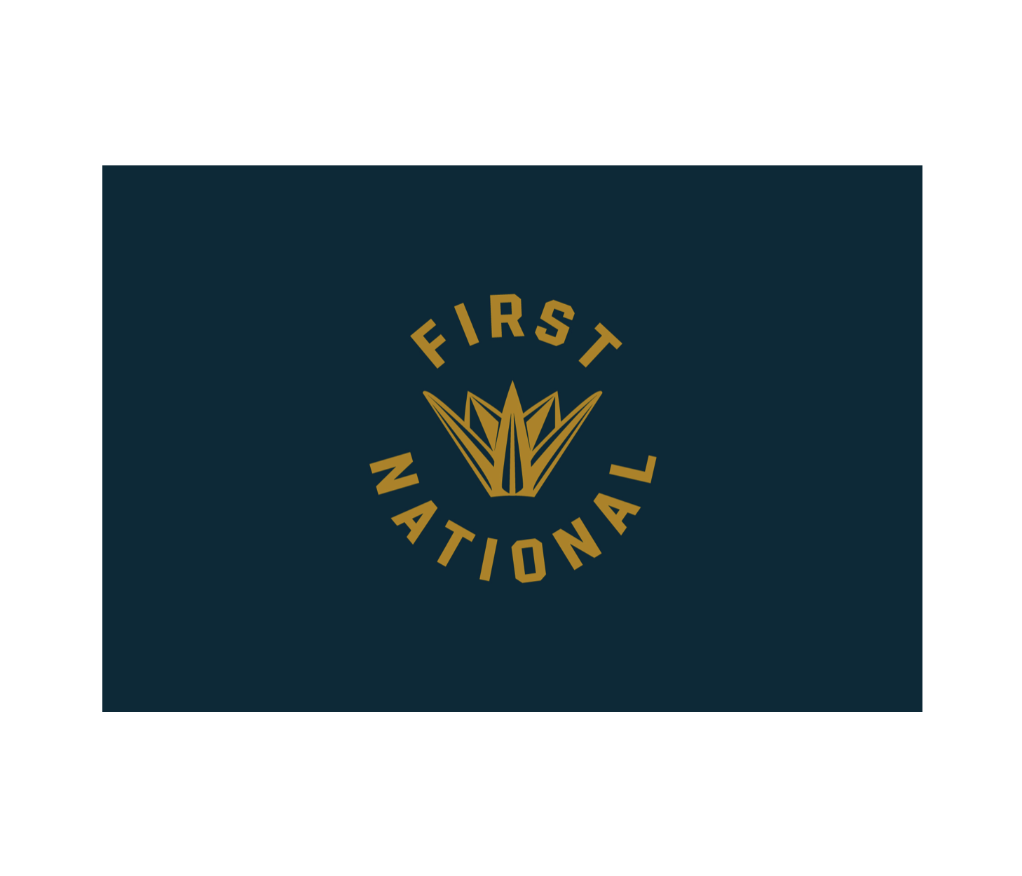 postcard - first national landscape by plenty made