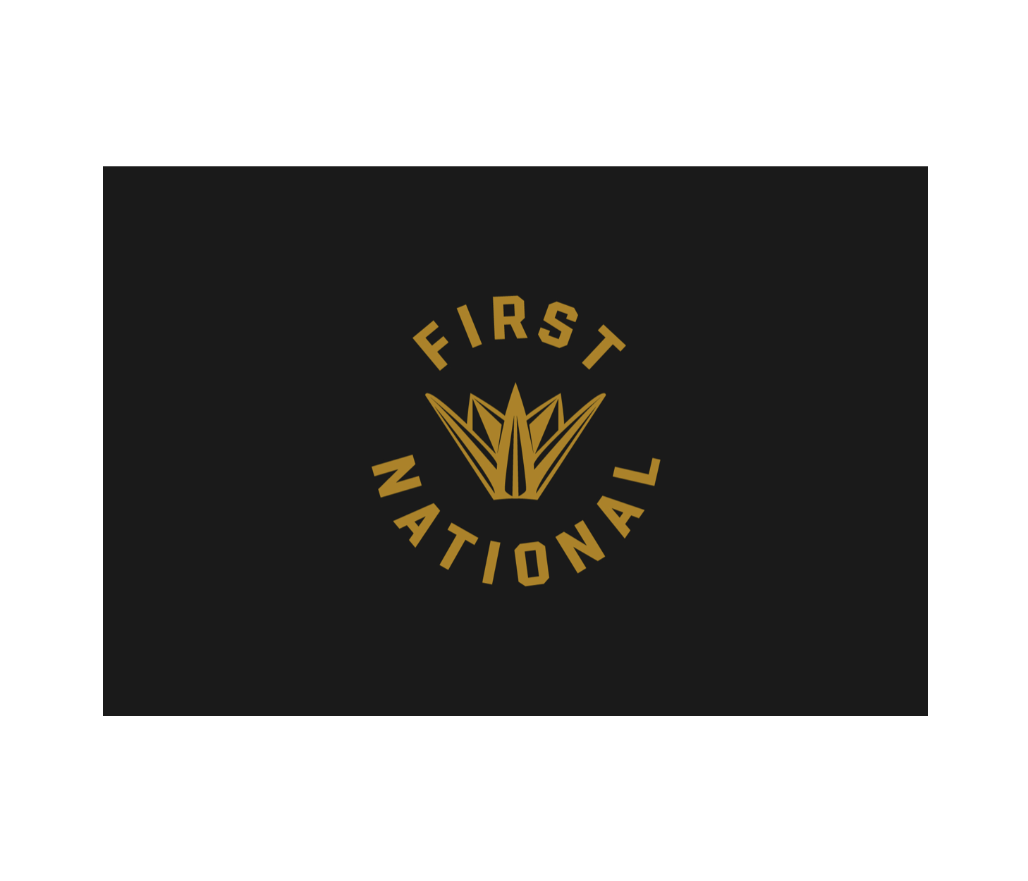 postcard - first national landscape by plenty made
