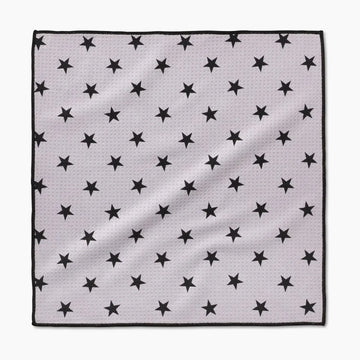 paw towel - microfiber - bark stars by geometry house