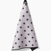 paw towel - microfiber - bark stars by geometry house