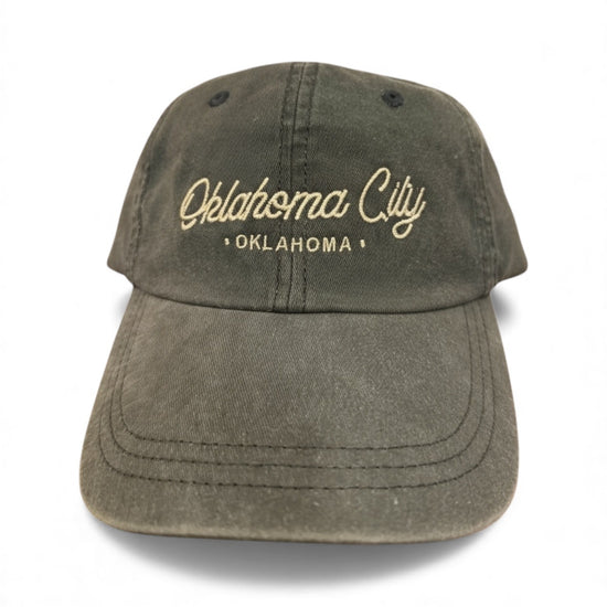 baseball hat - oklahoma city - peppercorn by ruff house print shop