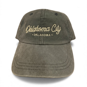 baseball hat - oklahoma city - peppercorn by ruff house print shop