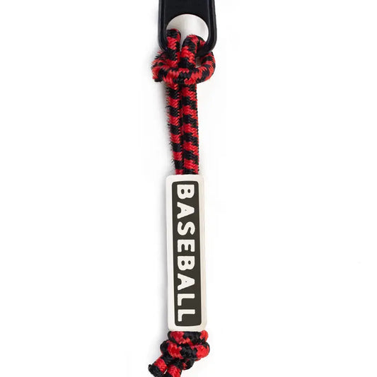 bag zipper tag - baseball by mudlove