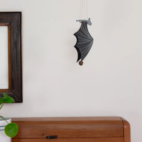 mobile - flying - bat by tulia's artisan gallery