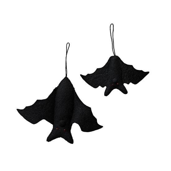 ornament - felt bat by creative co-op