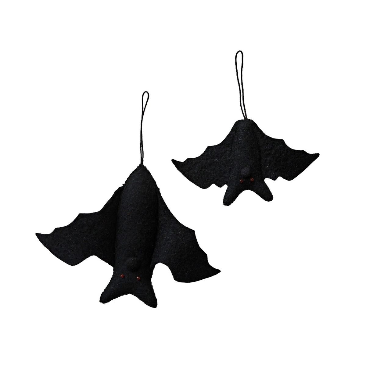 ornament - felt bat by creative co-op