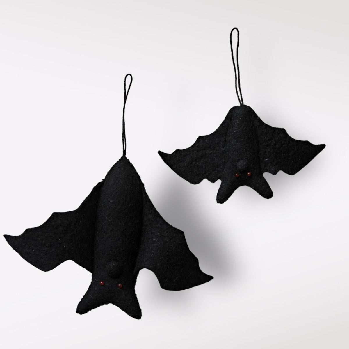 ornament - felt bat by creative co-op