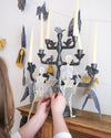 ornaments - recycled cotton paper - bats by east end press