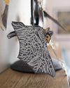 ornaments - recycled cotton paper - bats by east end press